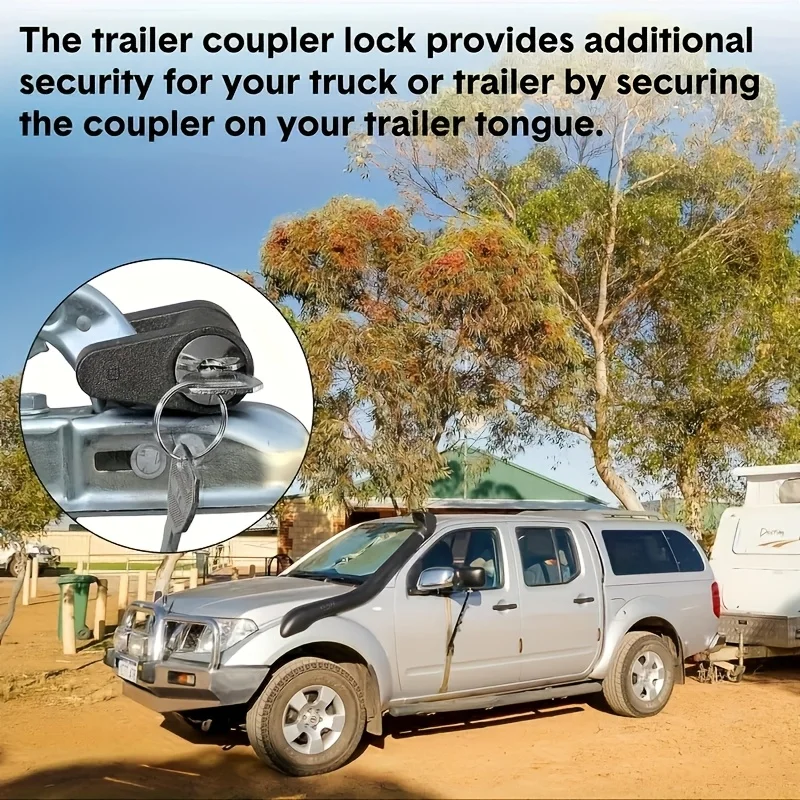 Trailer Hitch Lock, it feature - đánh giá và giá Urban Farming Equipment
