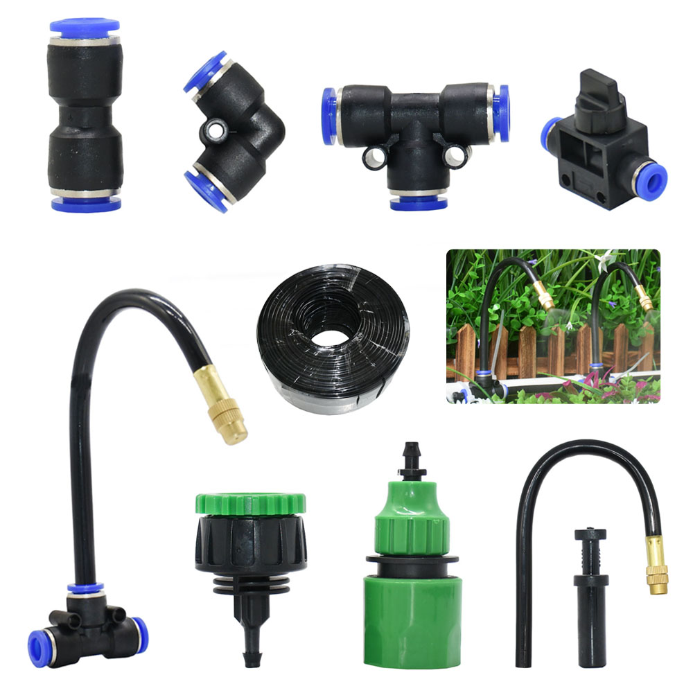 Outdoor Misting Cooling System - đánh giá và giá Urban Farming System