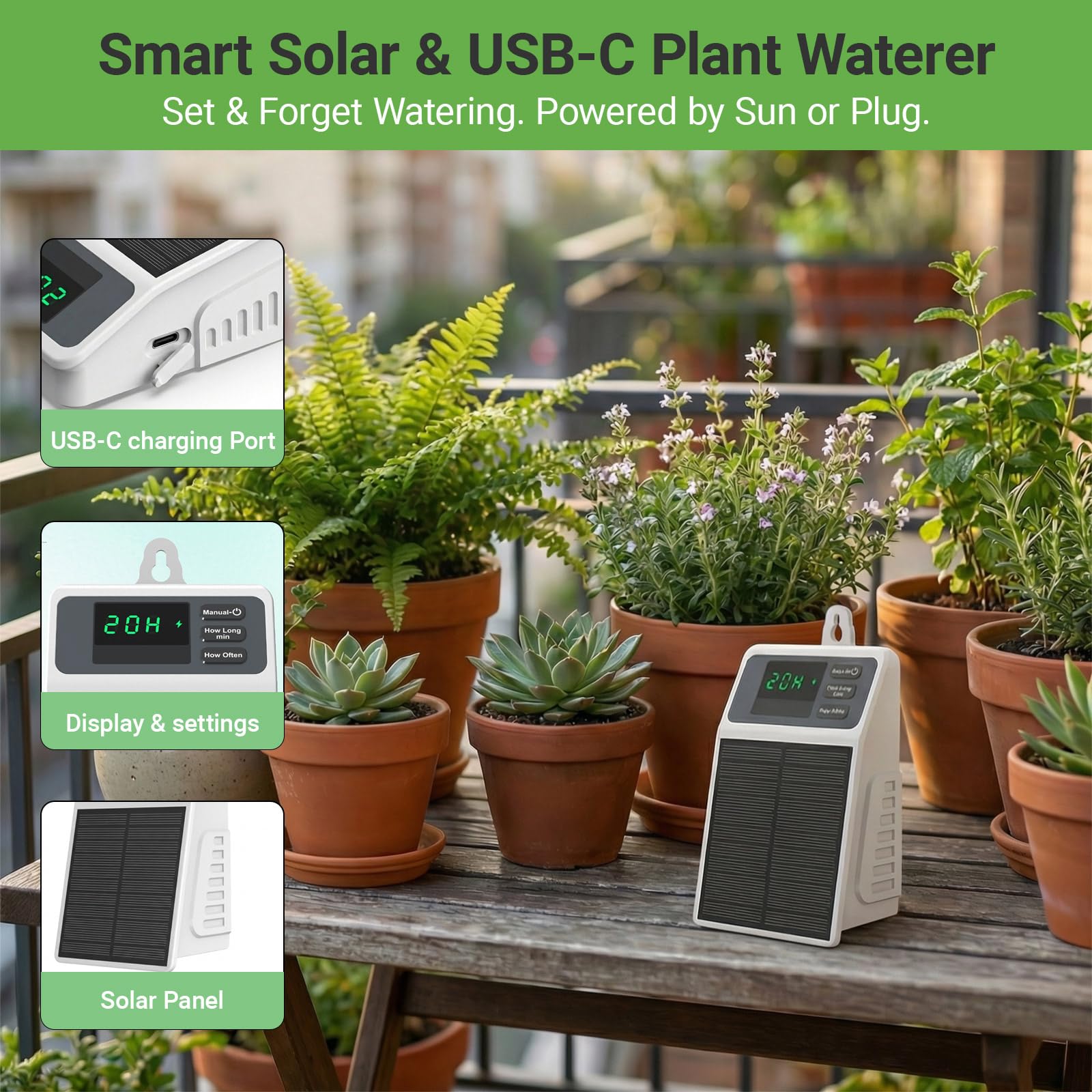 Upgraded Solar Drip Irrigation - đánh giá và giá Urban Farming System