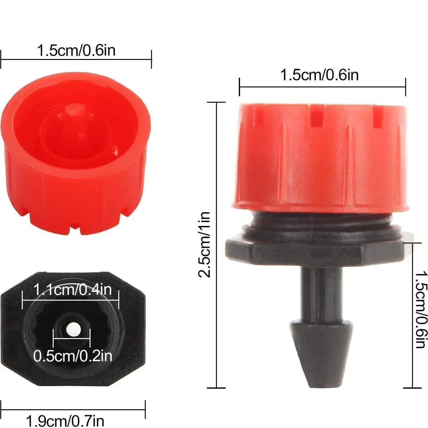 50pcs Adjustable Irrigation Dr - đánh giá và giá Urban Farming System