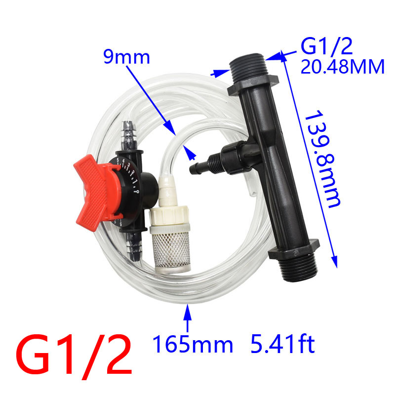 Venturi injector 3/4 1/2 devic - đánh giá và giá Urban Farming System